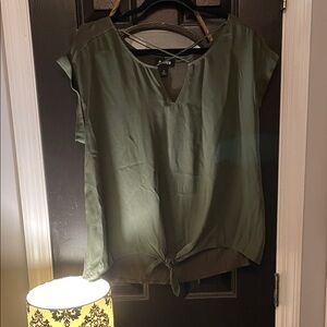 A New Day Dark Green Women's Blouse
